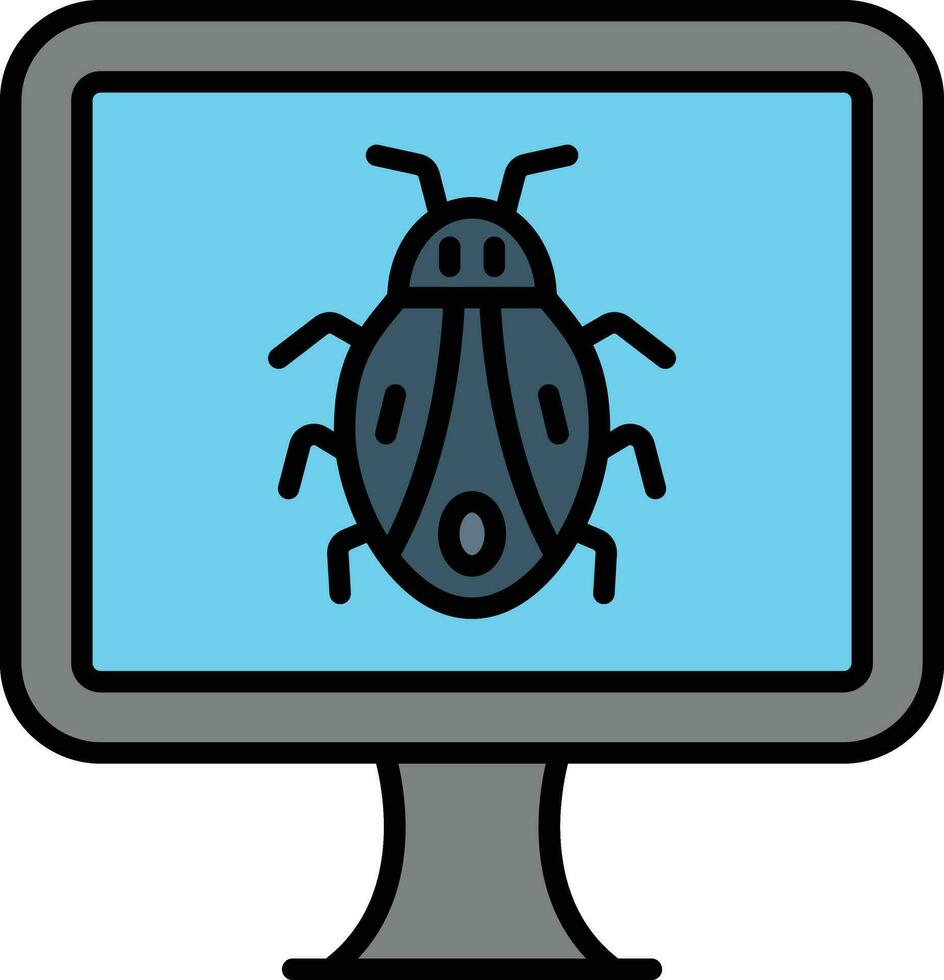 Computer Bug Vector Icon 30384174 Vector Art at Vecteezy