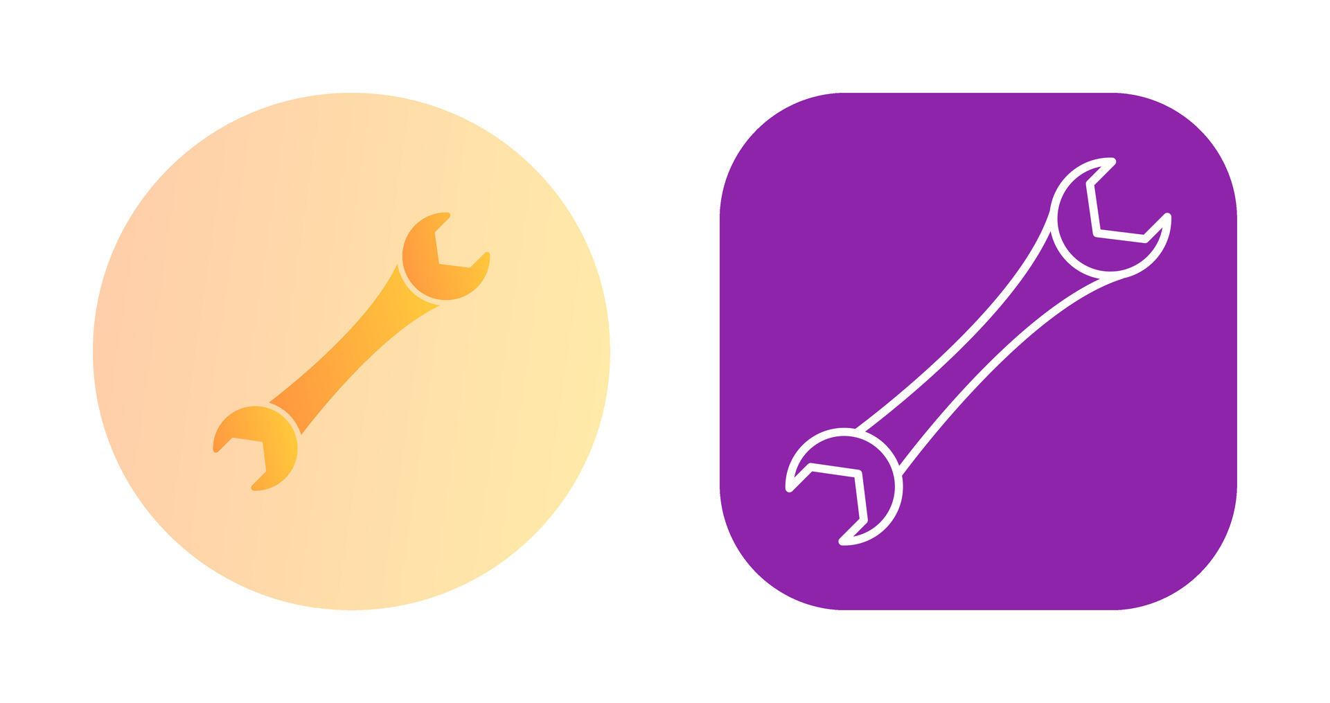 Spanner Vector Icon 33577679 Vector Art at Vecteezy