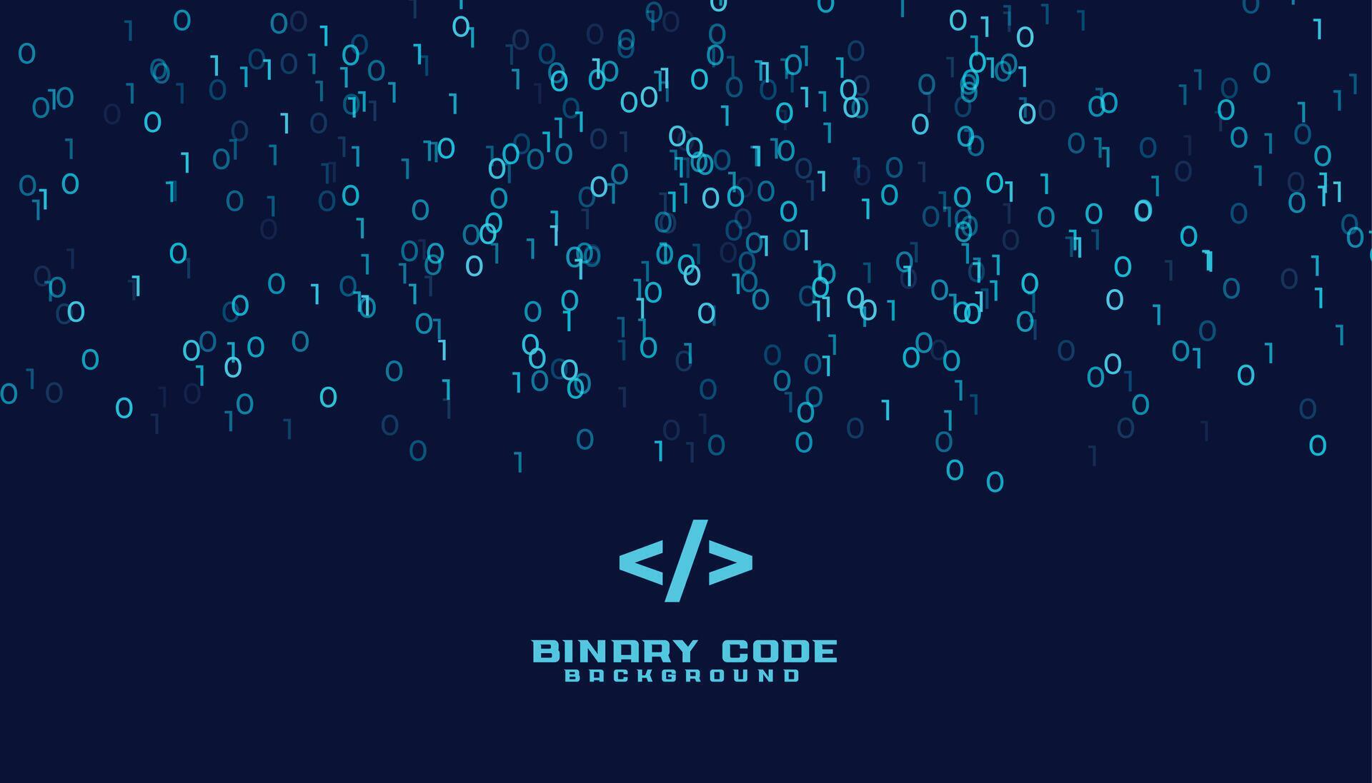 binary code algorithm digital data background 36889344 Vector Art at