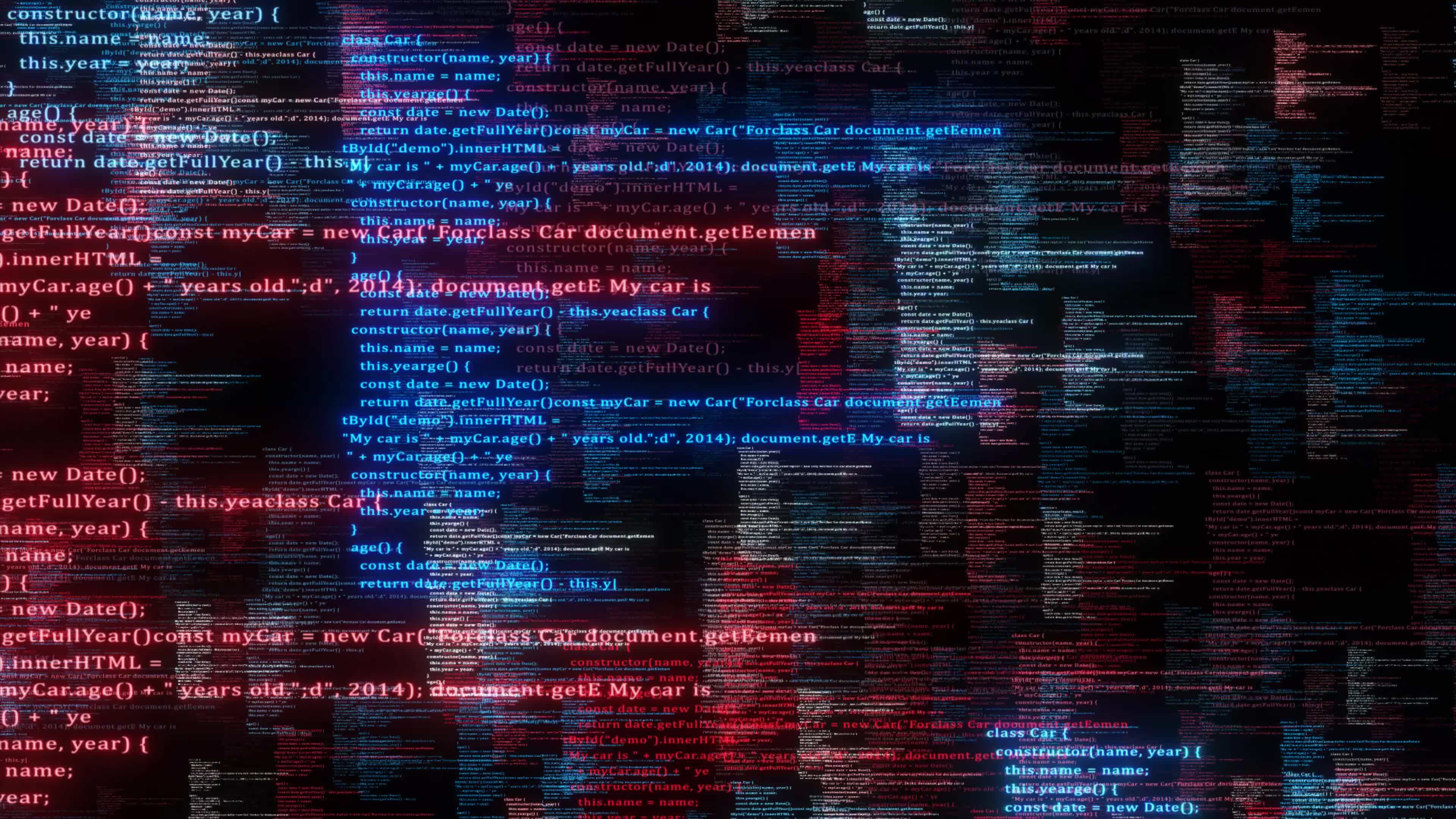 Coding Animation Stock Video Footage for Free Download