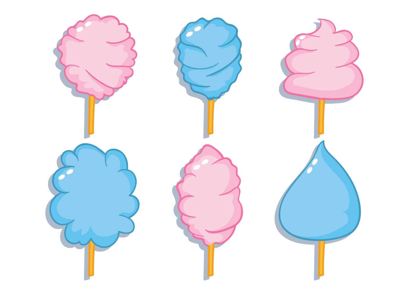 Candy Floss vector set 149659 Vectorkunst bij Vecteezy