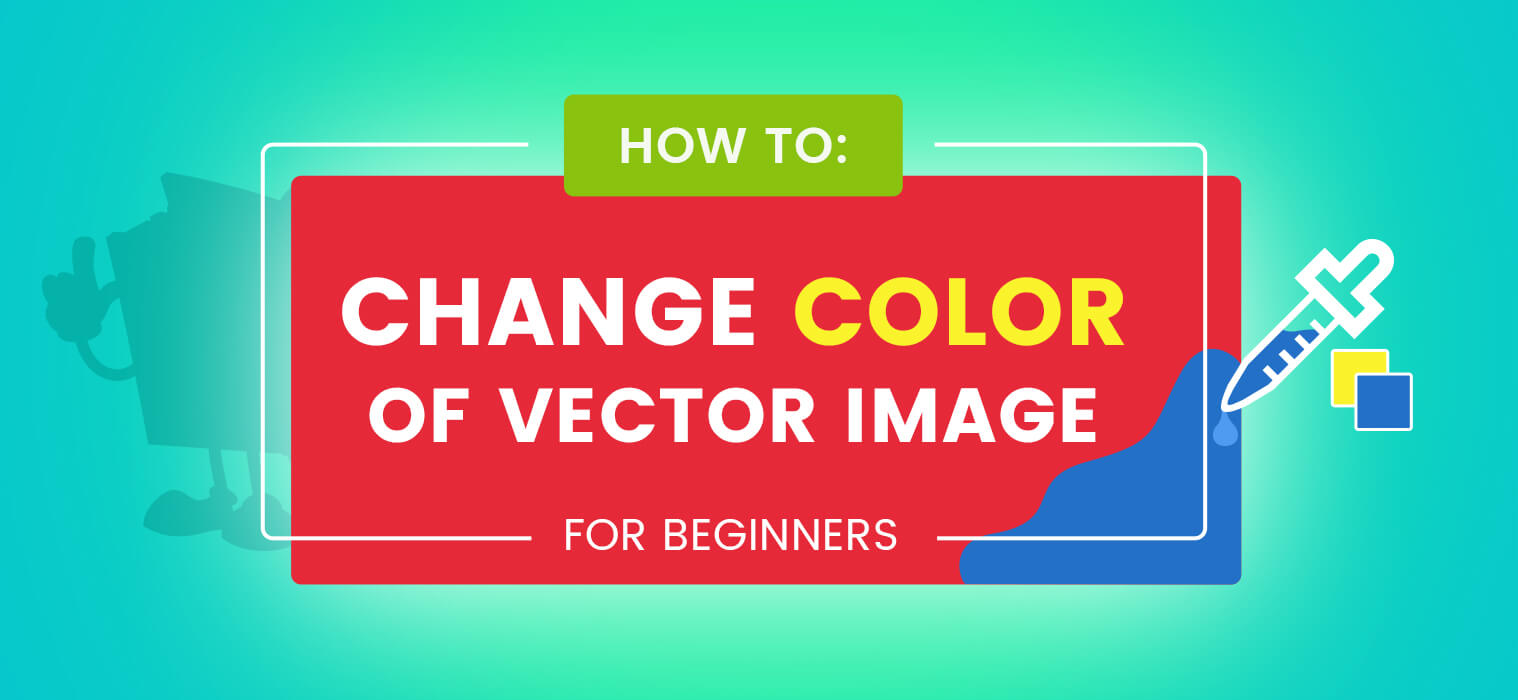 How to Change Color of Vector Image for Beginners Vector Characters