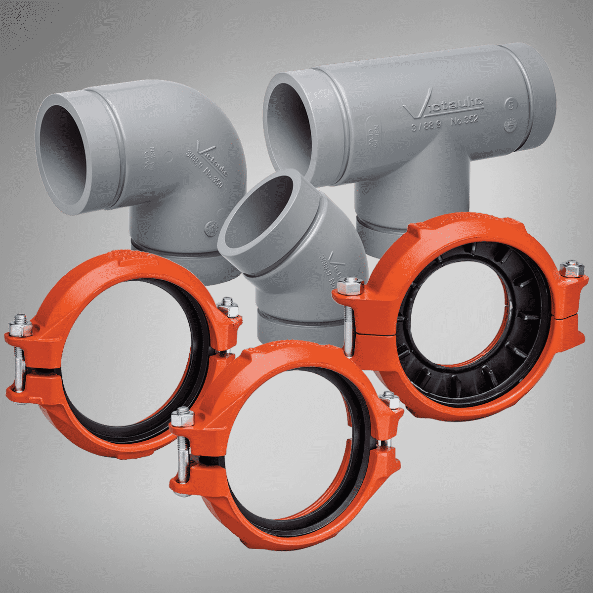 Cpvc Pvc Fittings Pvc Couplings Pvc Pipe Connectors Victaulic