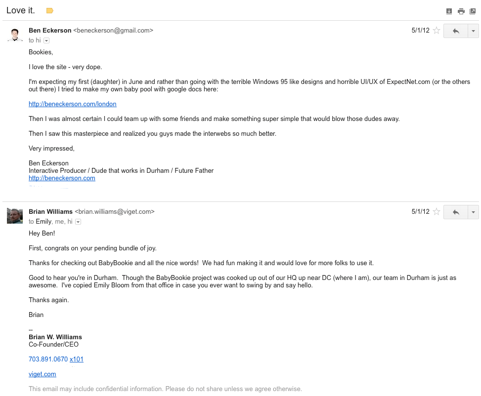 Reborn The New Baby Bookie! Viget