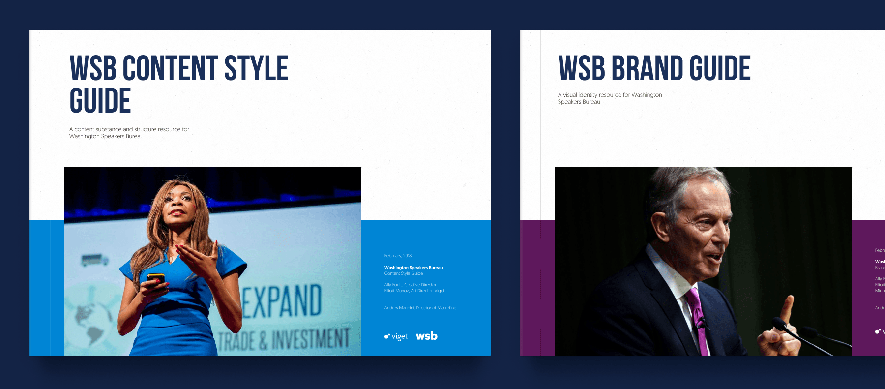 Washington Speakers Bureau Viget