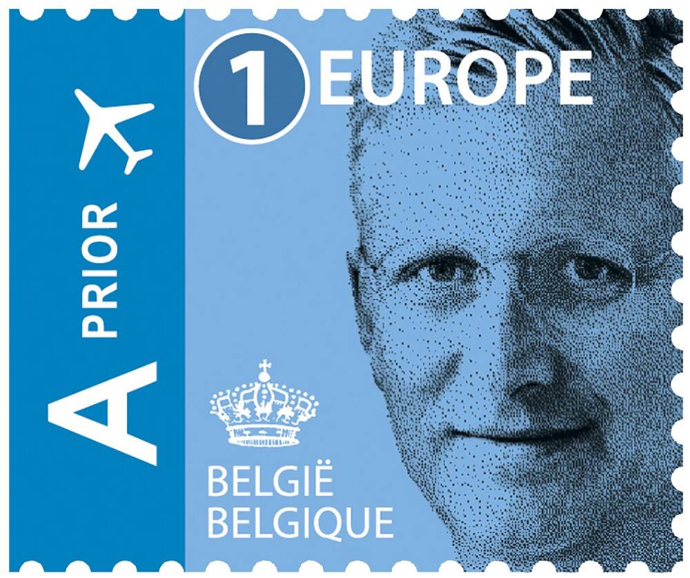 Bpost Postzegelvel België Prior Europa Tarief 1 Koning Filip 50 Stuks Op Vel Gegomd | Viking Direct Be