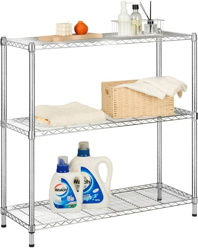 Office Marshal Stellingkast Everest Staal Chrome 900 x 350 x 900 mm