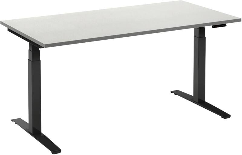 Ceha Hoogteverstelbaar bureau SQ740 Zwart 740 mm x 630 mm 1300 mm