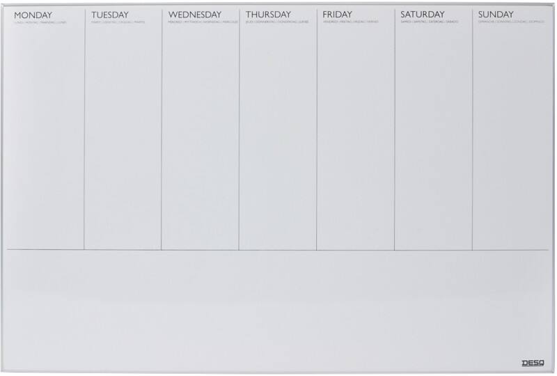 Desq Weekplanner Wit 4321 Viking Direct NL