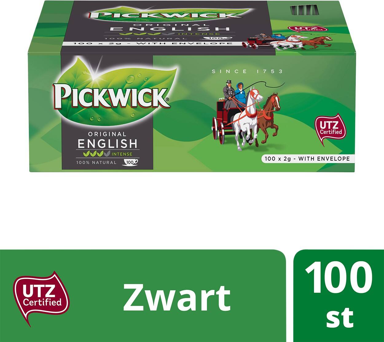 Pickwick English Thee 100 Stuks à 2 g Viking Direct NL