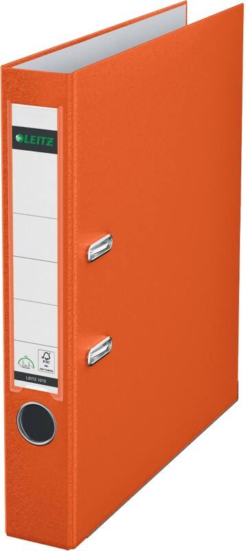 Leitz 180° Ordner A4 52 mm Oranje 2 ringen 1015 PP (Polypropeen) Glad