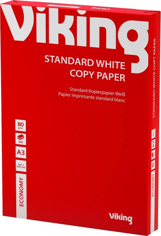 Niceday Copy A3 Kopieerpapier Wit 80 g/m² Mat 500 Vellen Viking Direct NL