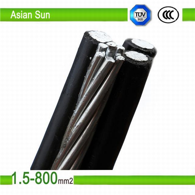 2016 Overhead Transmission Line Stranded Aluminum Wire ABC Cable