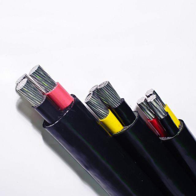 PVC Insulated Waterproof Cable Aluminum Conductor Power Cable jytopcable