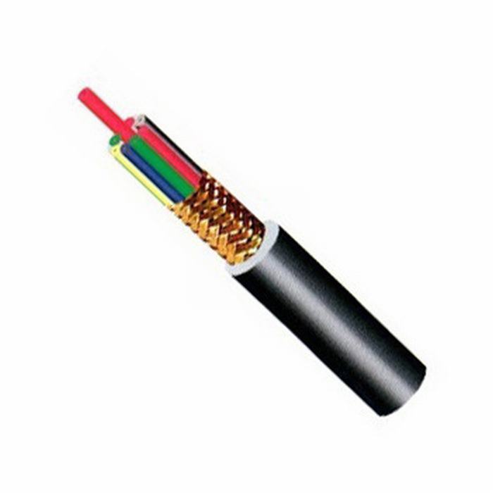 XLPE Insulated PVC Sheath Braid Shield Electrical Control Wire Power
