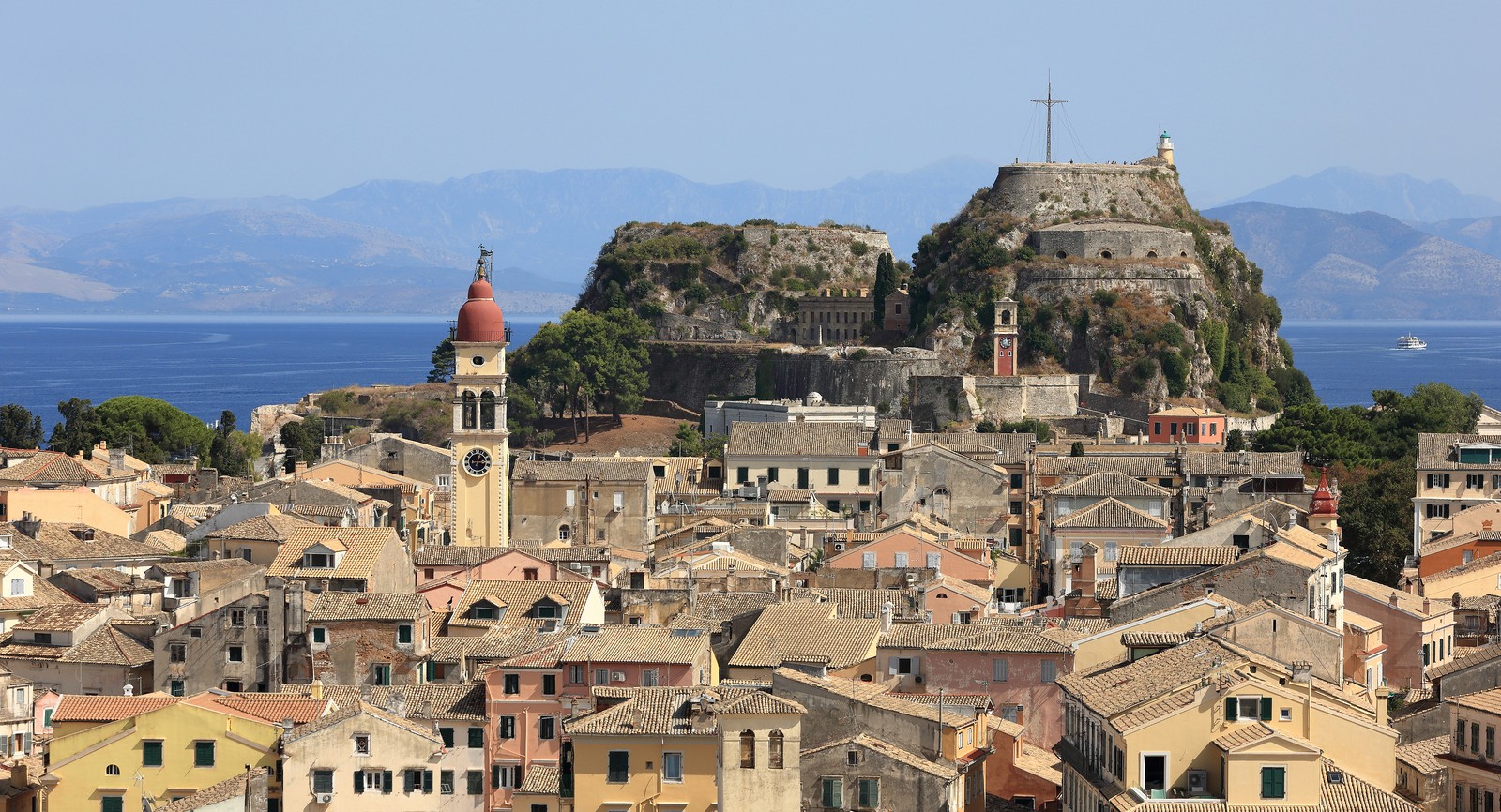 To which country does the island of Corfu belong?