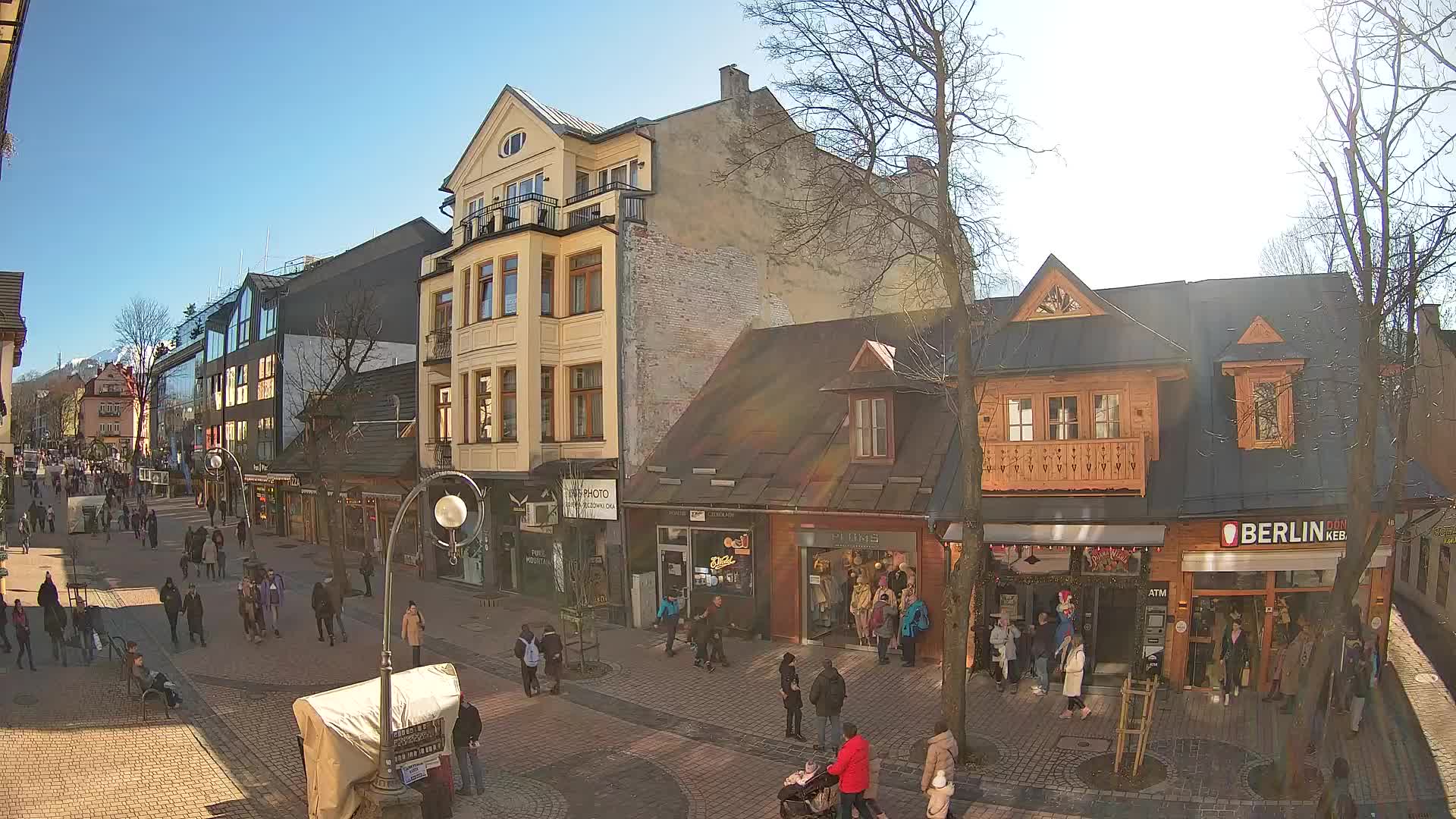 Webcam Zakopane: Krupówki Środkowe Webcam.