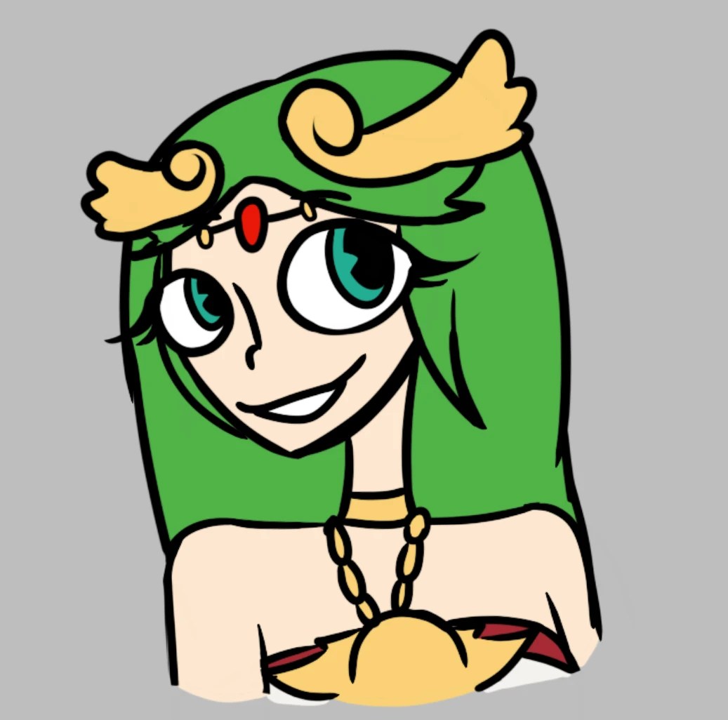 Palutena doodle Fandom
