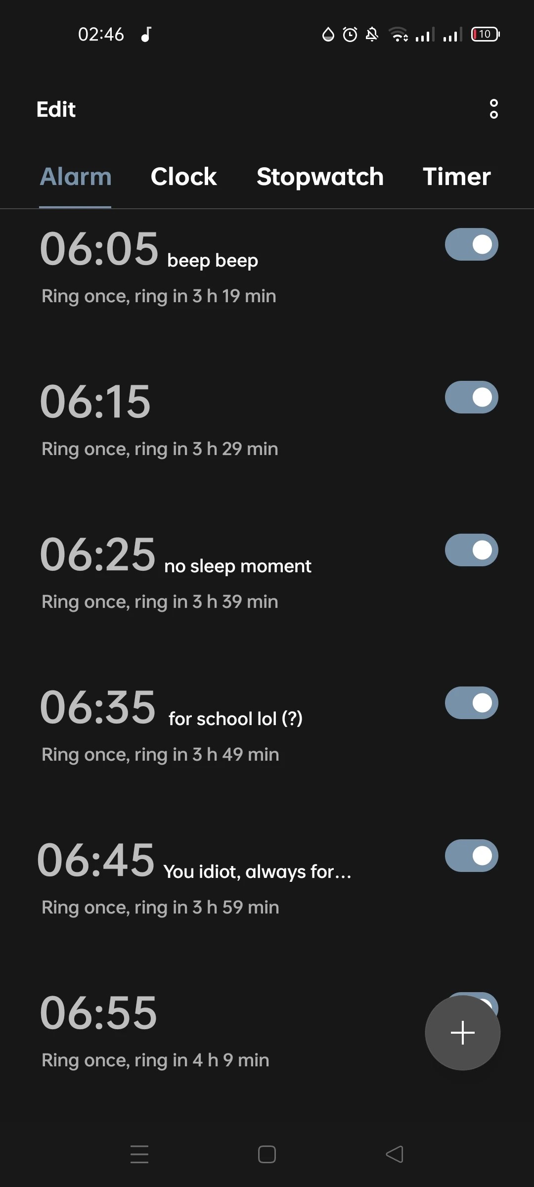 I hope i could hear the alarms Fandom