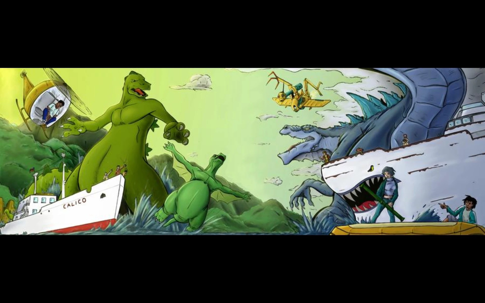Zilla Junior VS Godzilla HannaBarbera Fandom