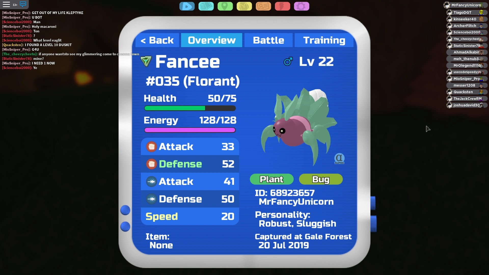 Gleaming Antsee/Florant Fandom