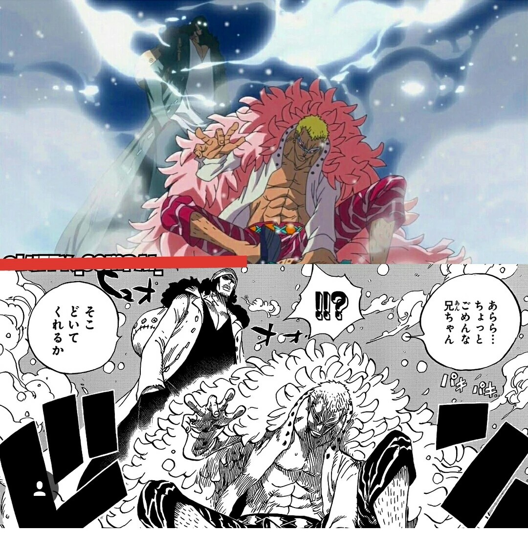 Top 121 + One piece manga vs anime