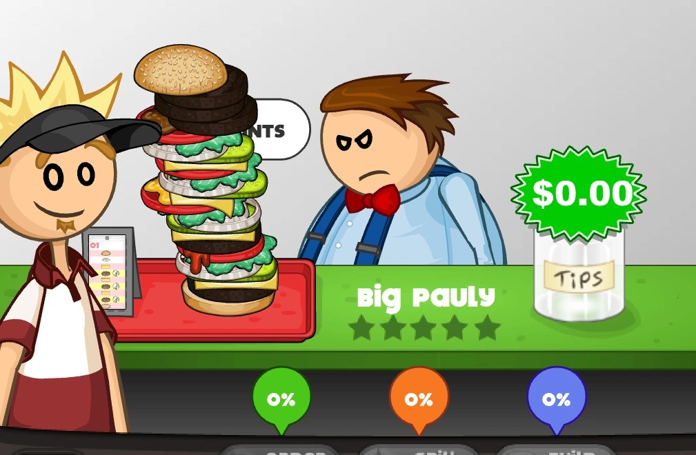 I don't think big pauly likes my burger Fandom