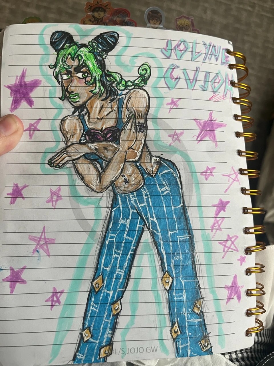 JOLYNE KUJO DRAWING!!!!! Fandom