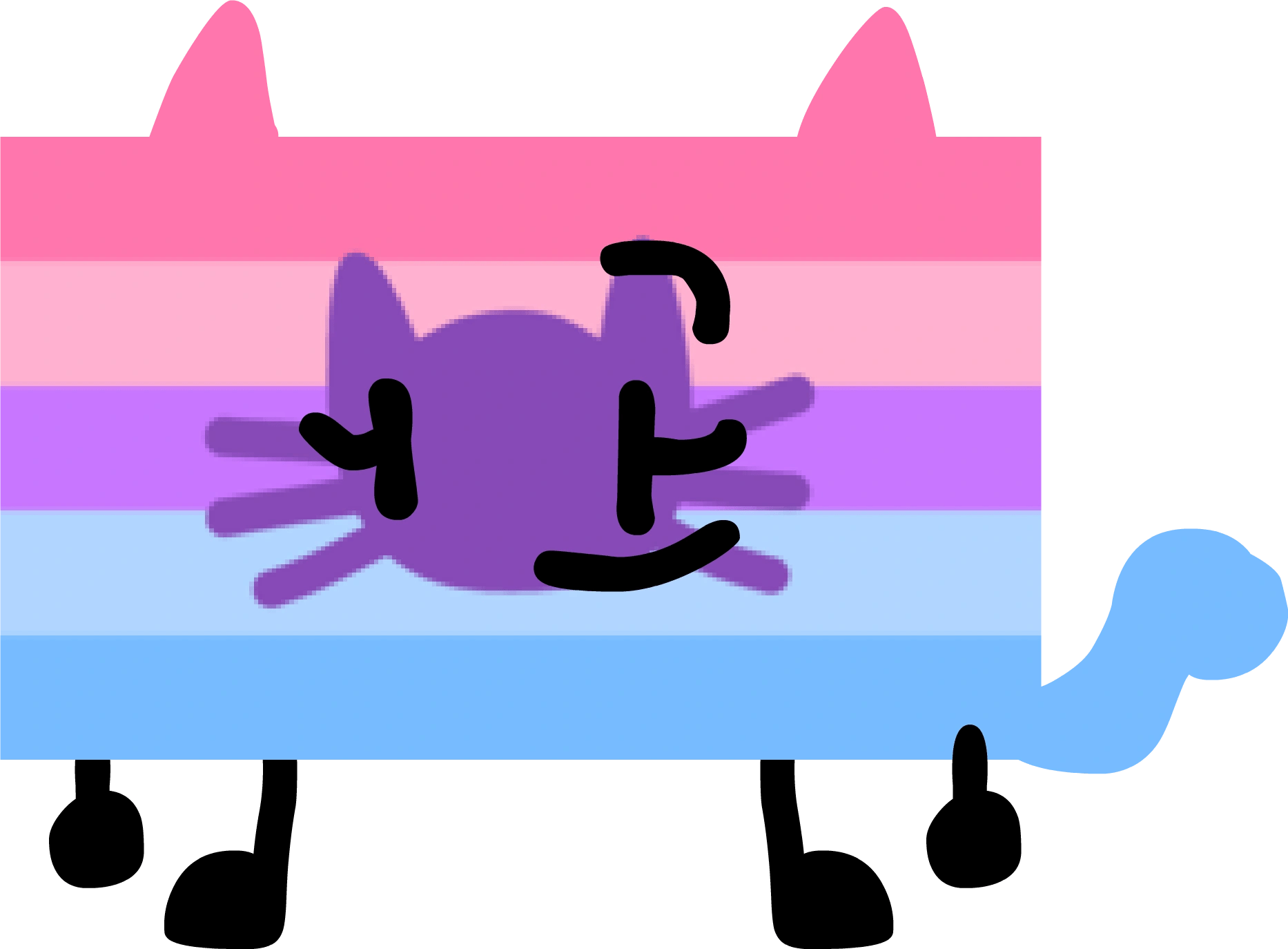 This was THE FIRST furry art I ever made. Fandom