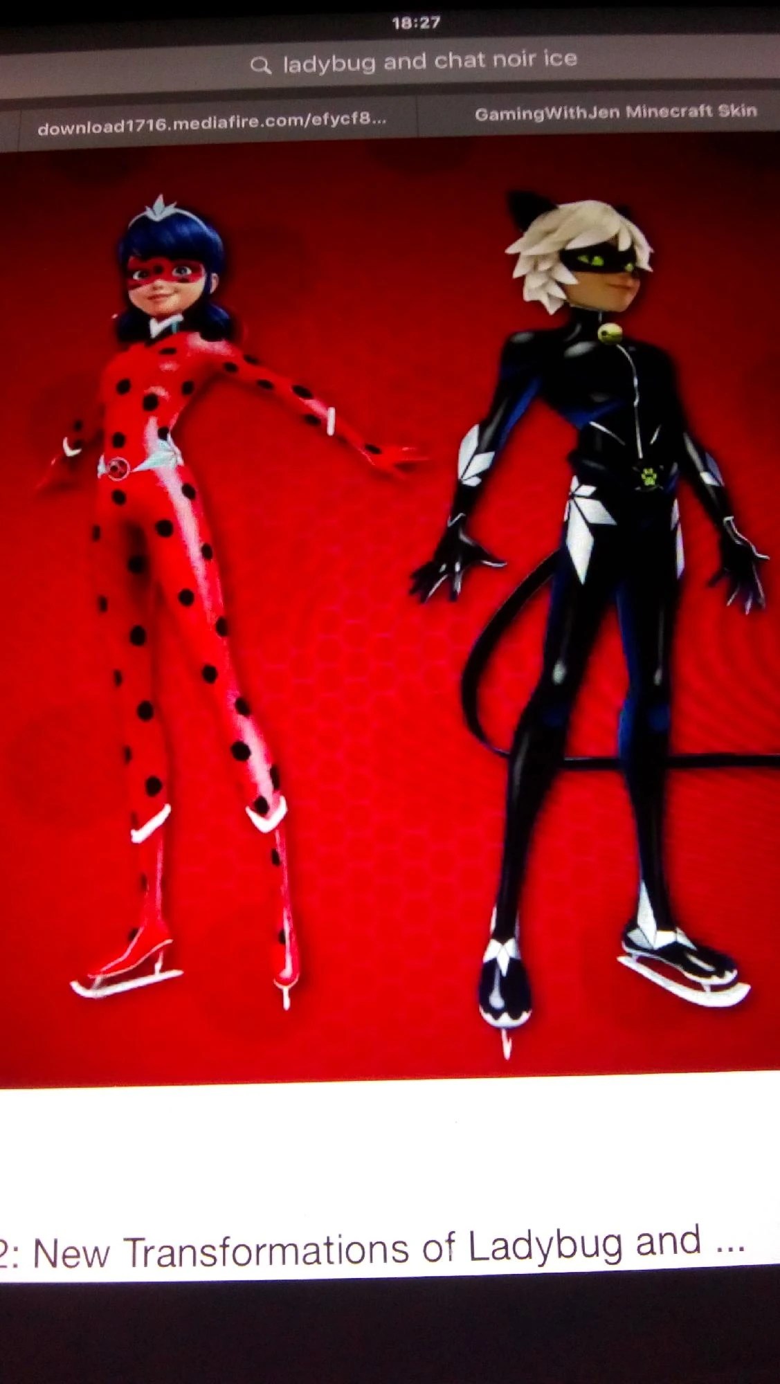 Miraculous Ladybug Minecraft Skin