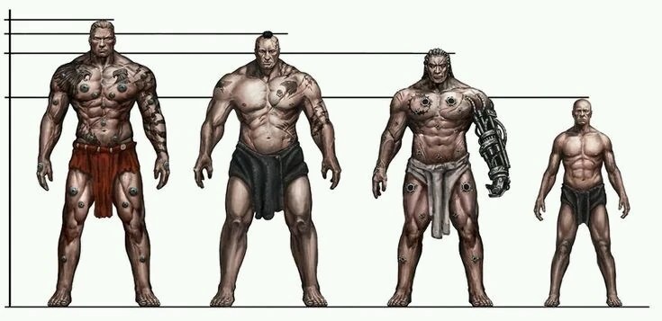 2 Space Marine Size Chart 2k22