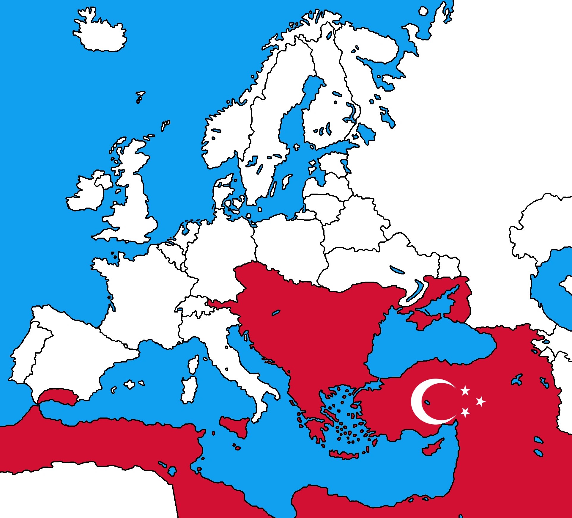 Greater Ottoman Empire Flag Map Fandom