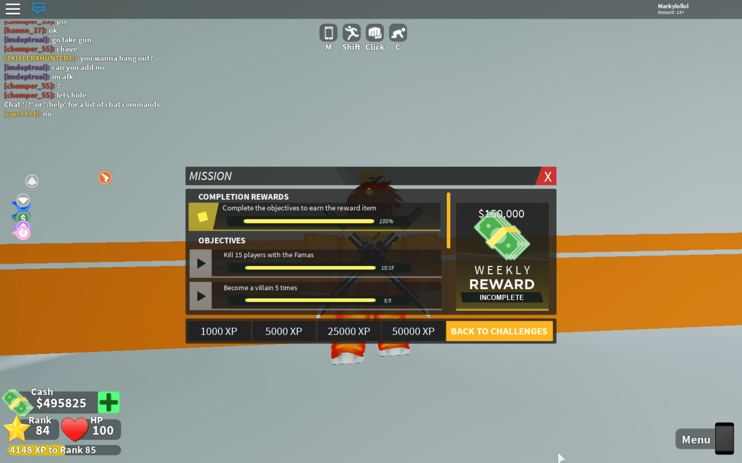 Mad City Full Gui Typography roblox mad city full gui