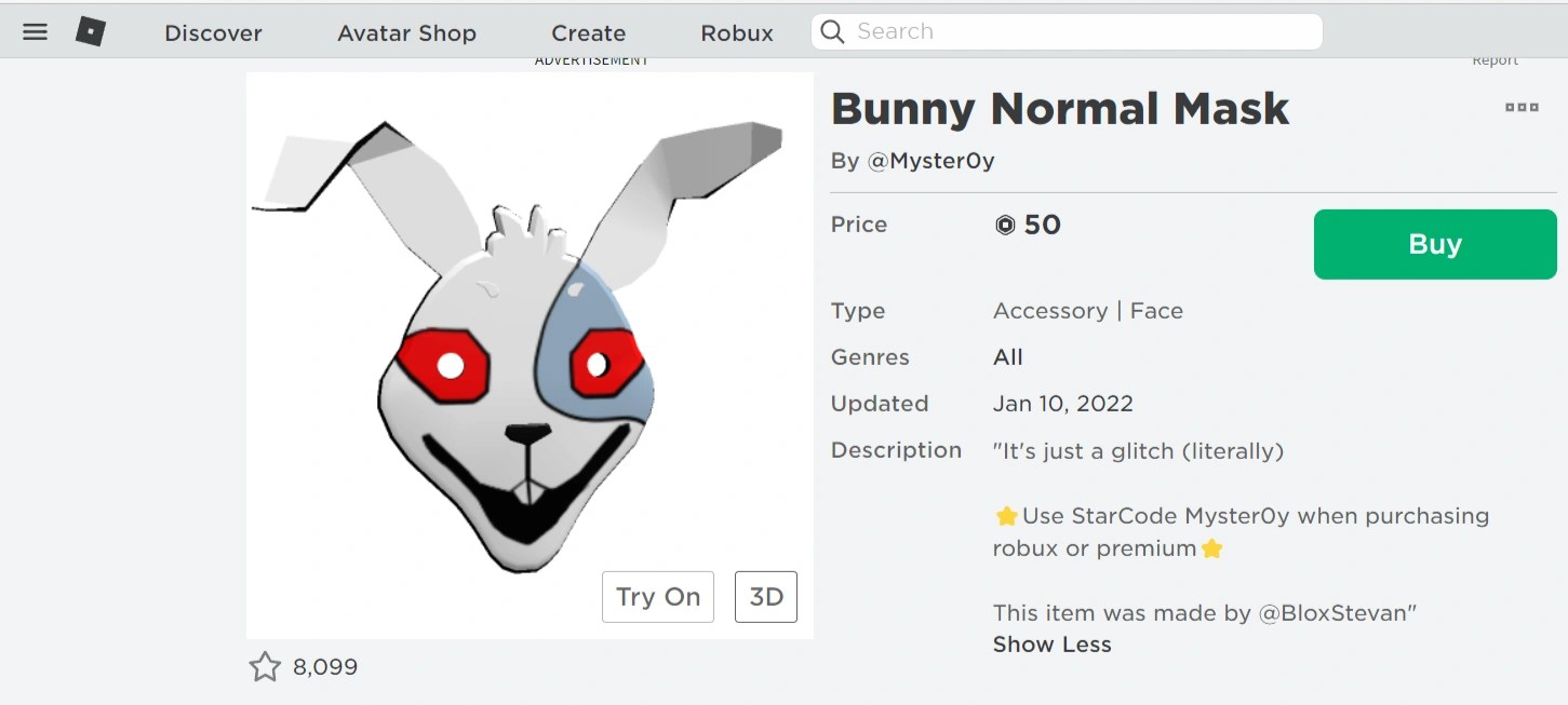 VANNY MASK IN ROBLOX?!?!?!? Fandom