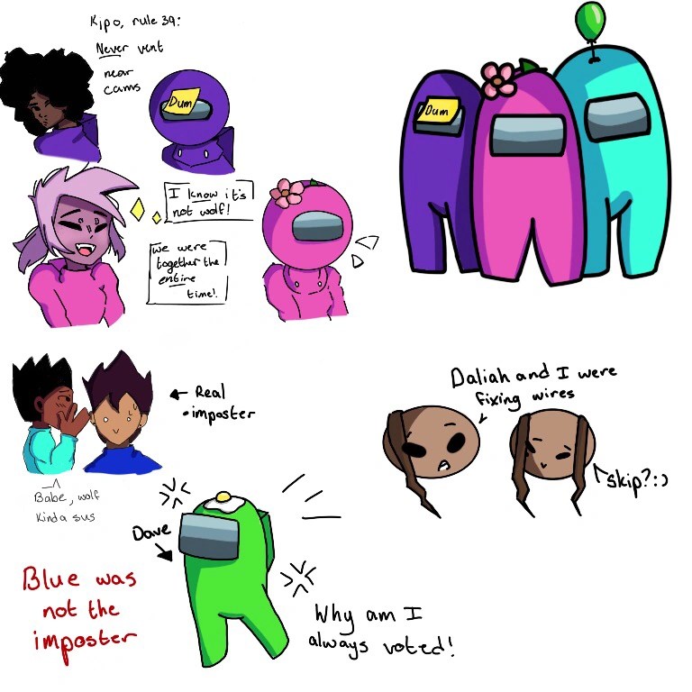 Kipo x Among Us Fandom