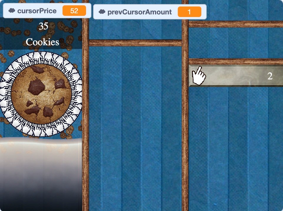 Making Cookie Clicker in scratch lmao Fandom