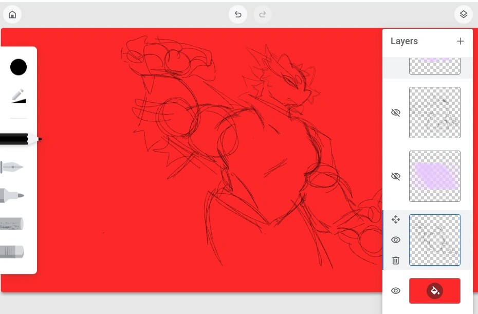 How I draw/paint in Chrome Canvas! (process of the crata bf) Fandom