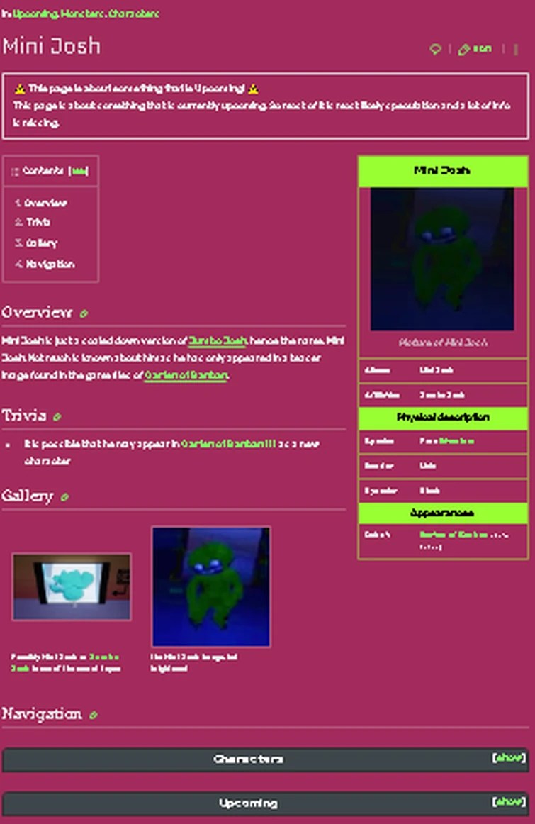 Mini Josh 2022 2023 Fandom