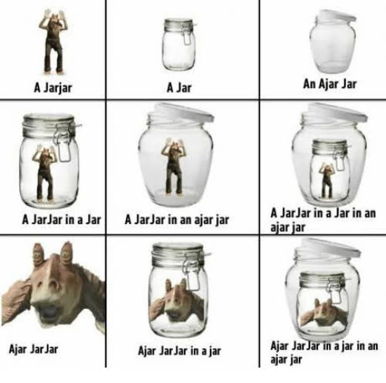 Jar Jar in Ajar jar Fandom