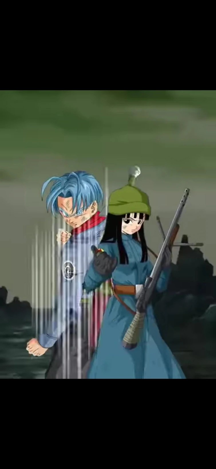 does anyone have this frame for lr str trunks and mai super attack without the button press