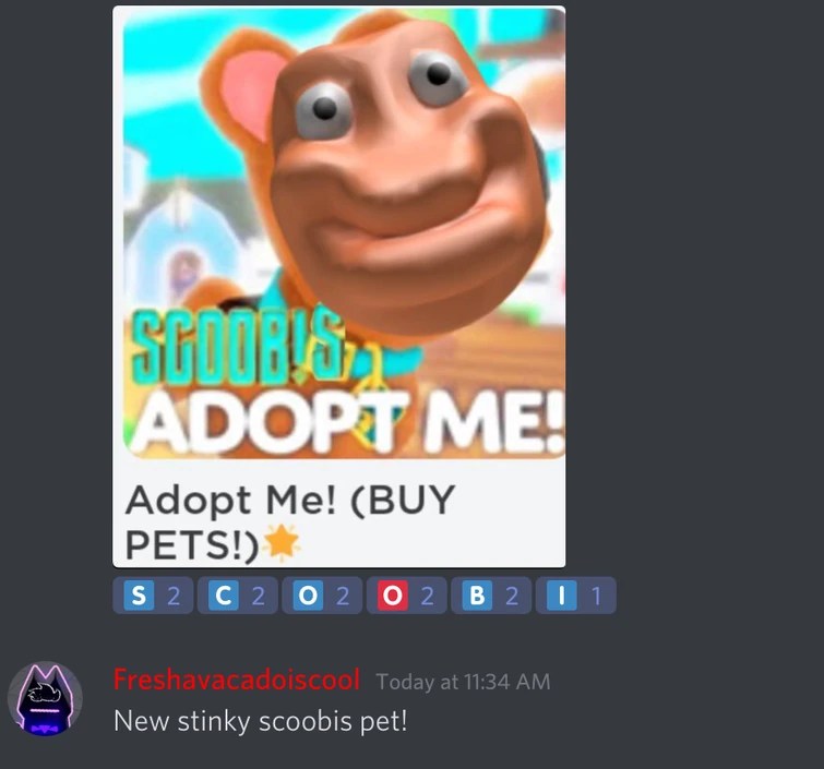 Adopt Me! Adopt Scoobis Fandom