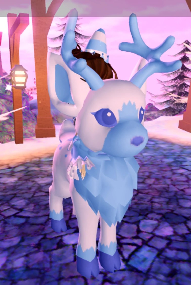 Cant get over with how cute the reindeer looks! Fandom