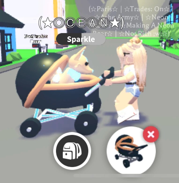 Cradle Stroller Adopt Me Worth Iykasku Roneko