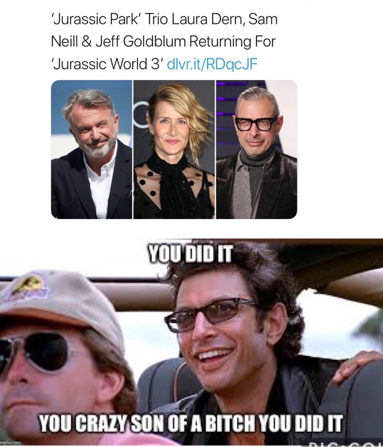 Jeff Goldblum Jurassic Park Memes Gifs Imgflip