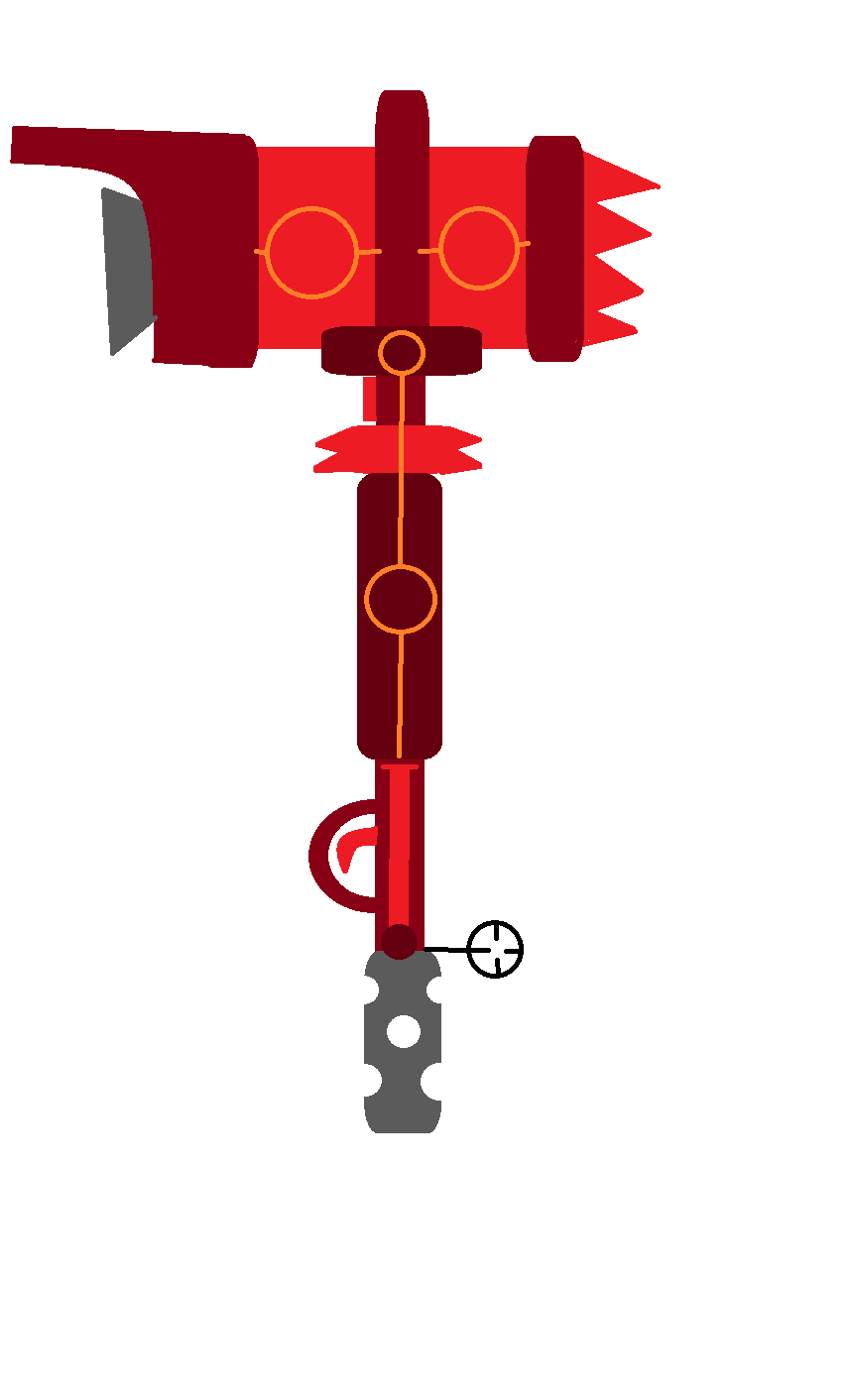 in the meantime here look at bucket boy's main weapon (named the dick