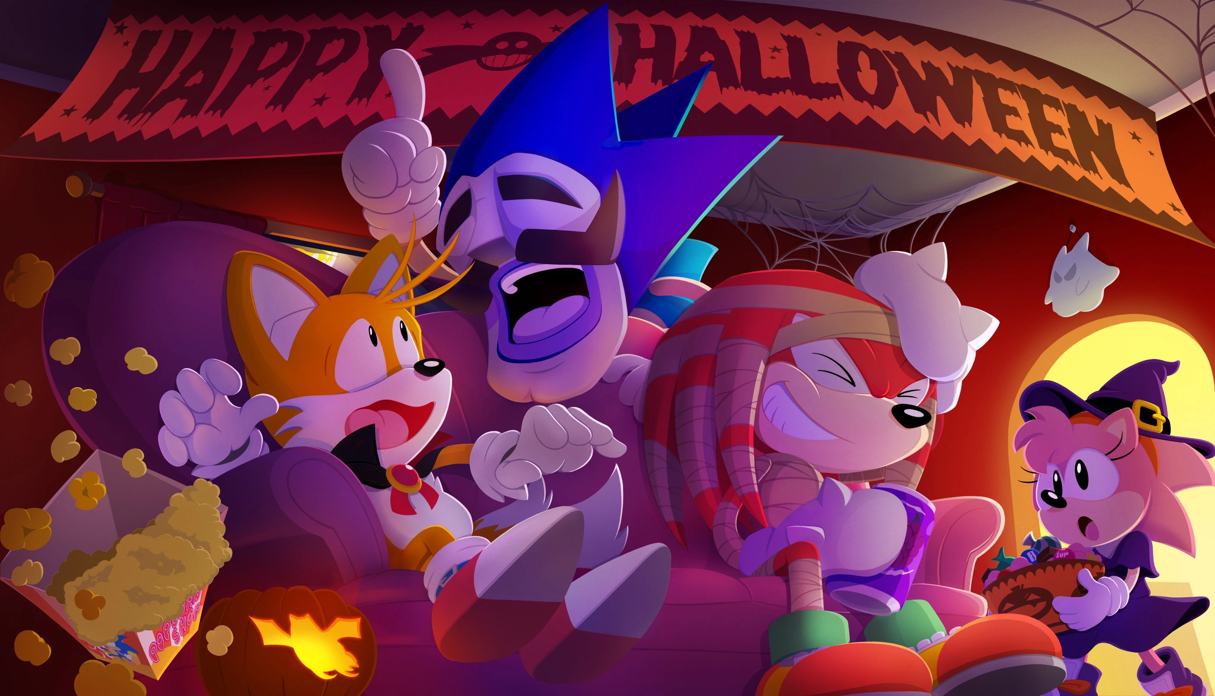 What Sonic characters would be for Halloween Fandom