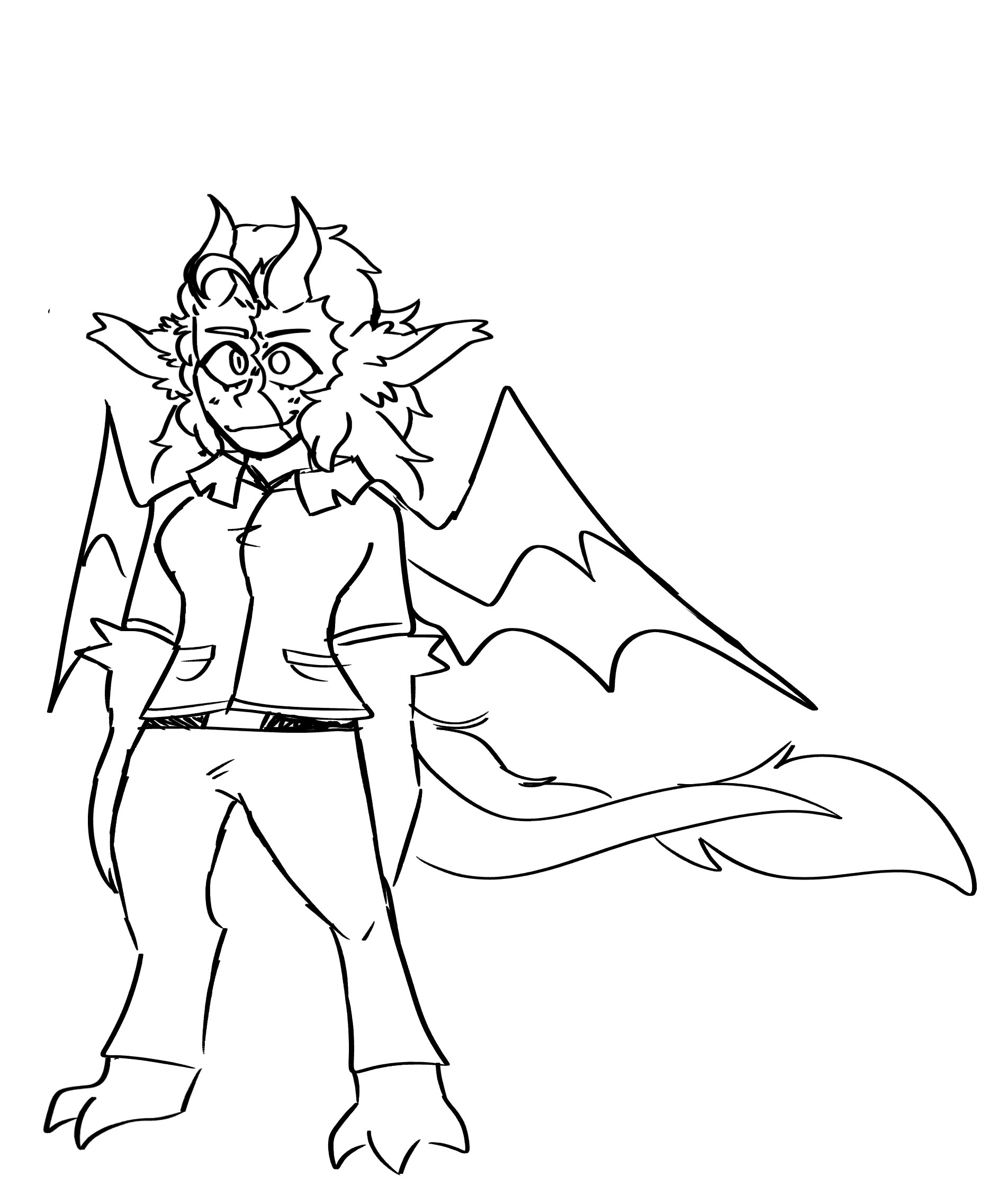 i tried drawing my oc in the owl house art style Fandom