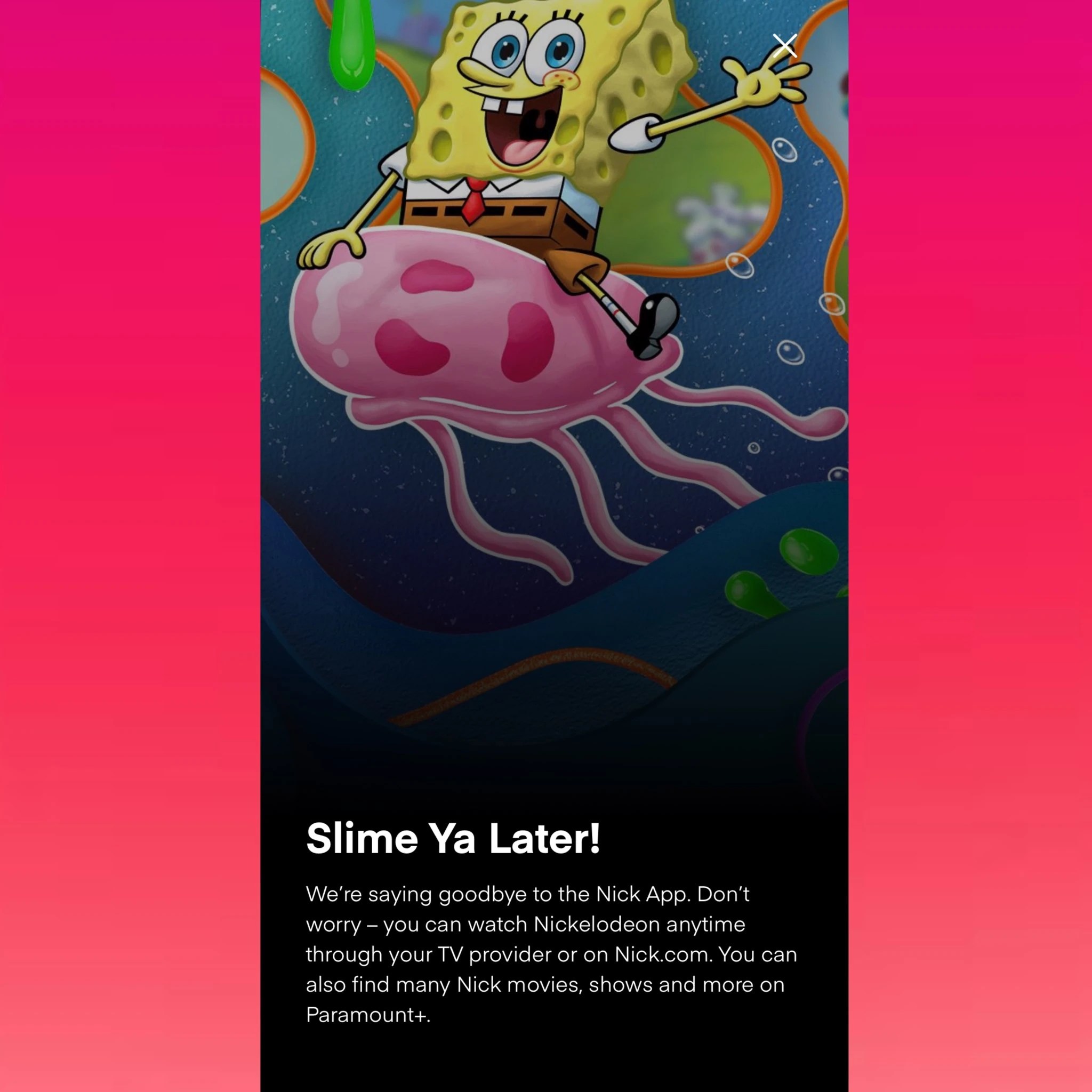 The Nickelodeon and Nick Jr. apps are shutting down in the US soon Fandom