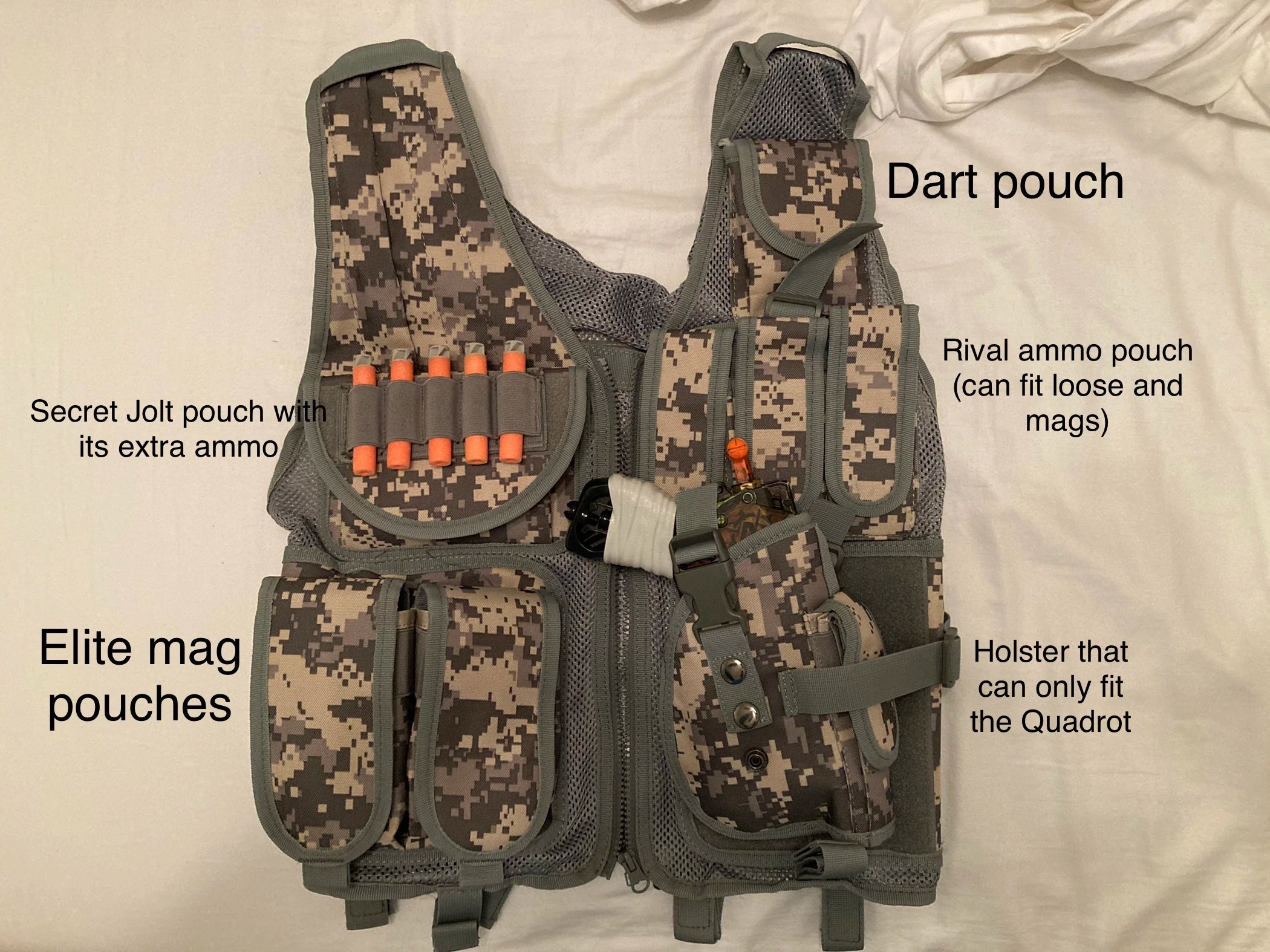 BEST Nerf Tactical Vest for Nerf Wars Fandom