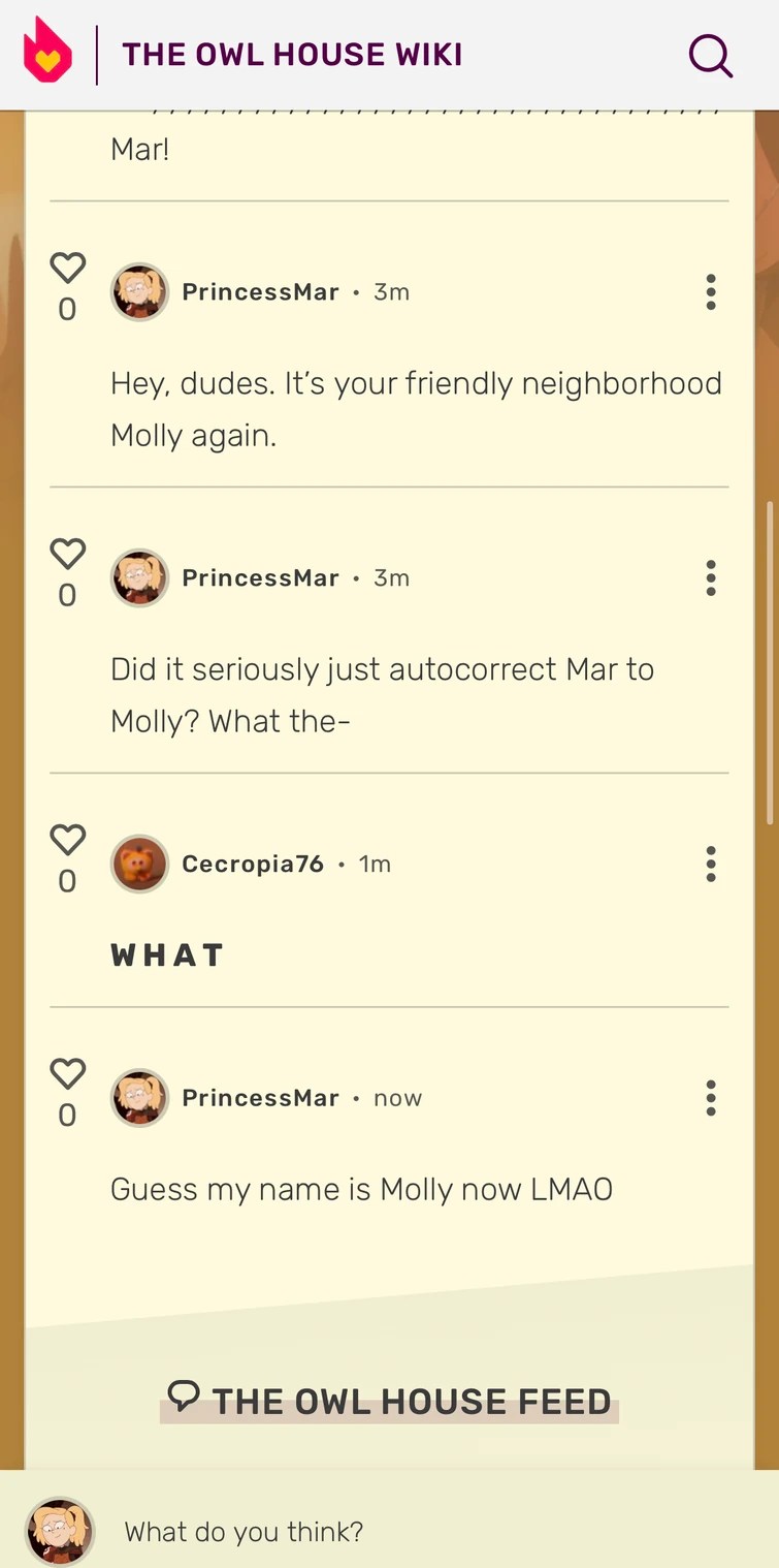 Changing my name Fandom